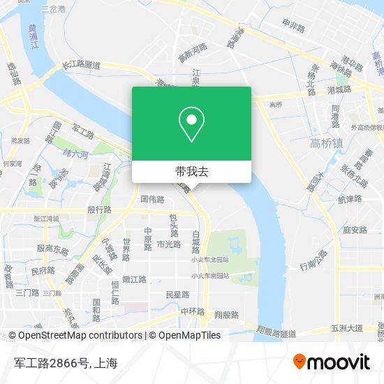 军工路2866号地图