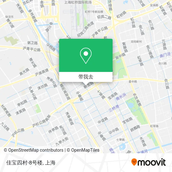 佳宝四村-8号楼地图