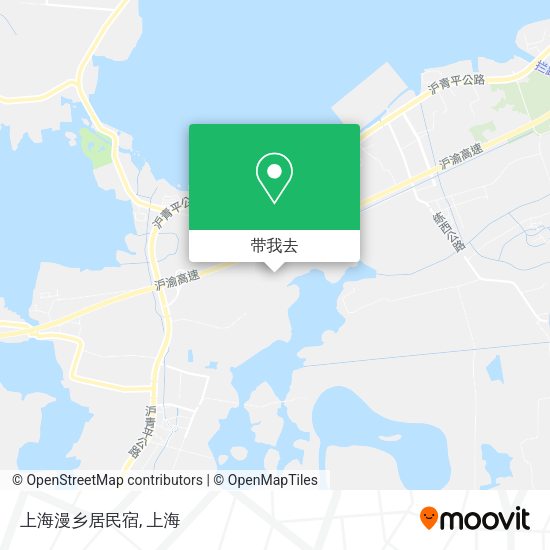 上海漫乡居民宿地图