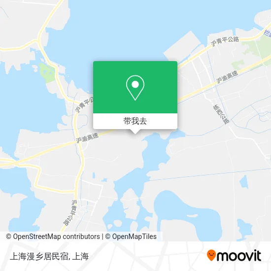 上海漫乡居民宿地图