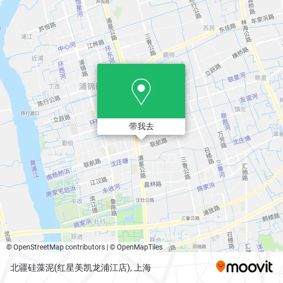北疆硅藻泥(红星美凯龙浦江店)地图
