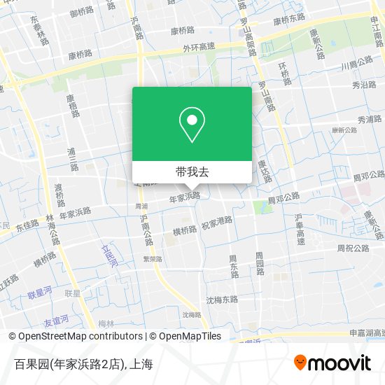 百果园(年家浜路2店)地图