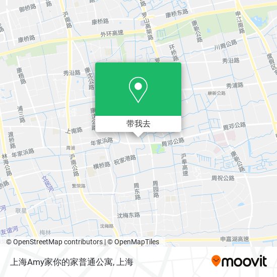 上海Amy家你的家普通公寓地图