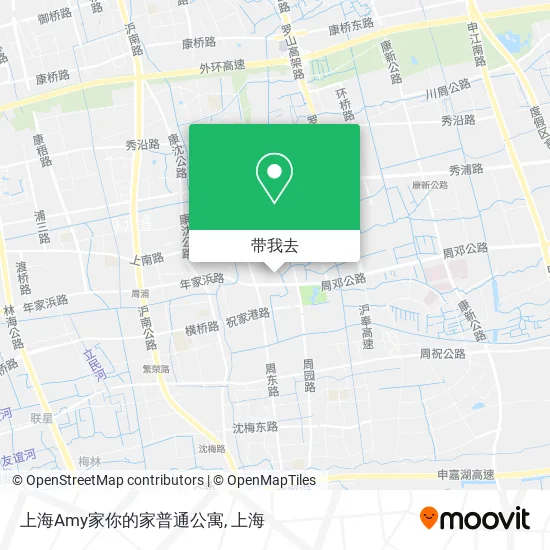 上海Amy家你的家普通公寓地图