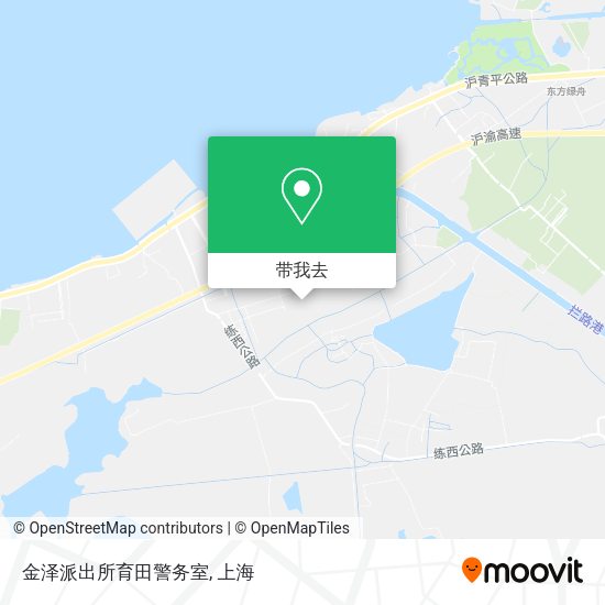 金泽派出所育田警务室地图