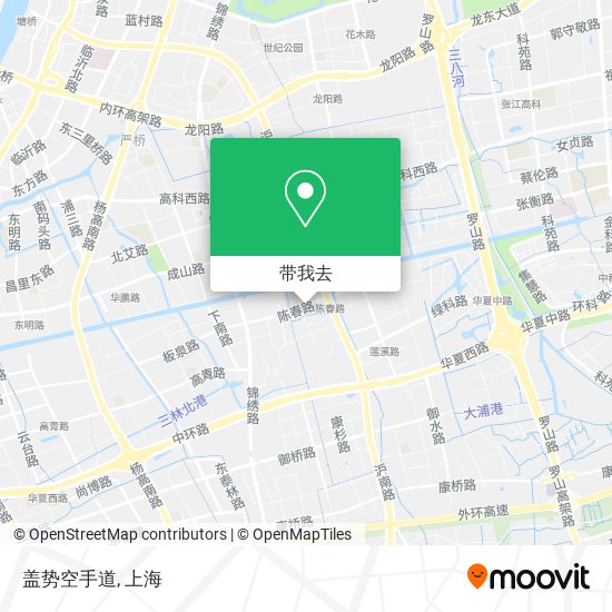 盖势空手道地图