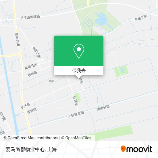 爱马尚郡物业中心地图