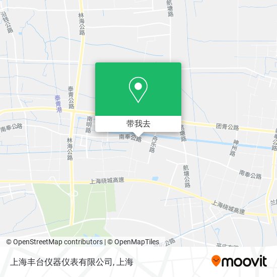 上海丰台仪器仪表有限公司地图