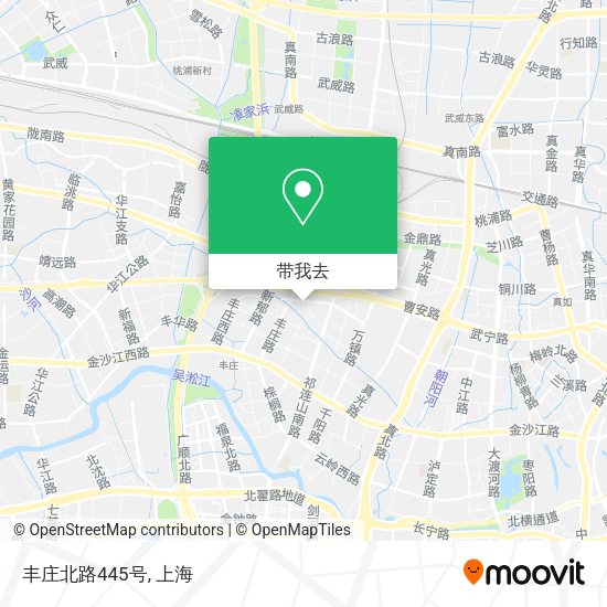 丰庄北路445号地图