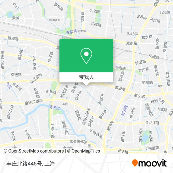 丰庄北路445号地图