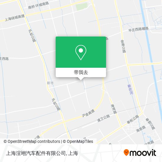 上海渲翊汽车配件有限公司地图