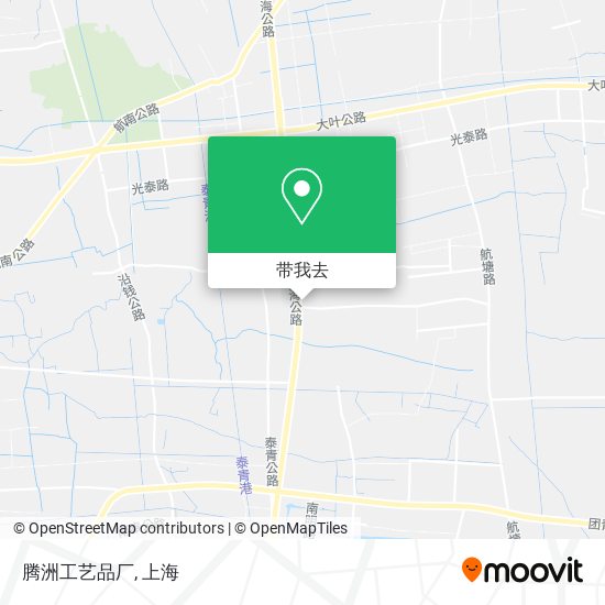 腾洲工艺品厂地图