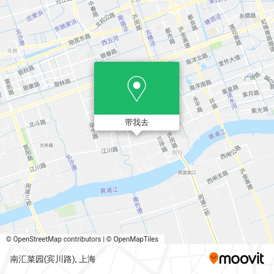 南汇菜园(宾川路)地图