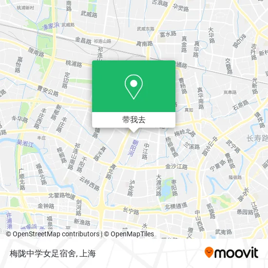 梅陇中学女足宿舍地图