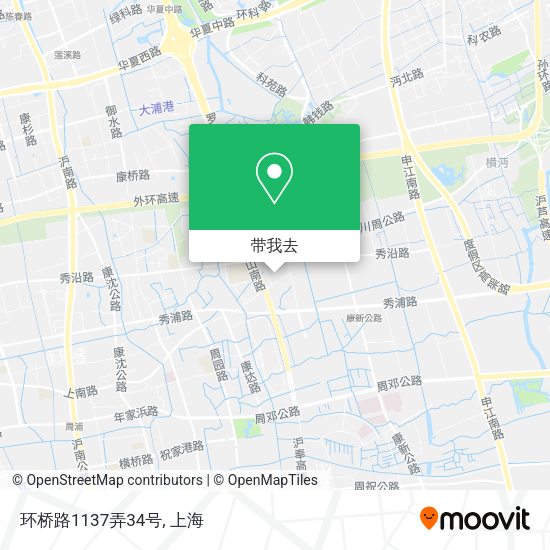 环桥路1137弄34号地图