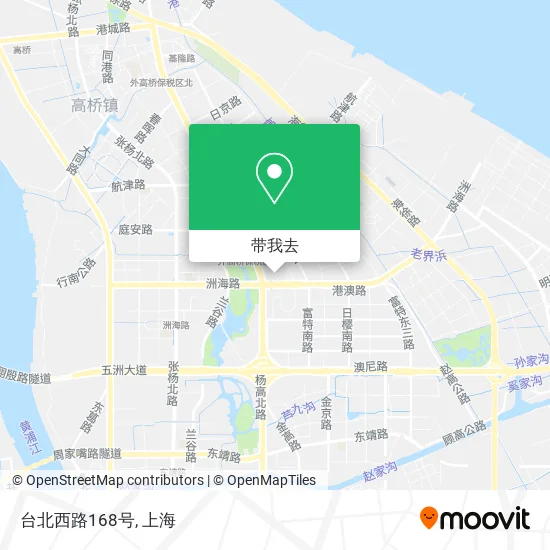 台北西路168号地图