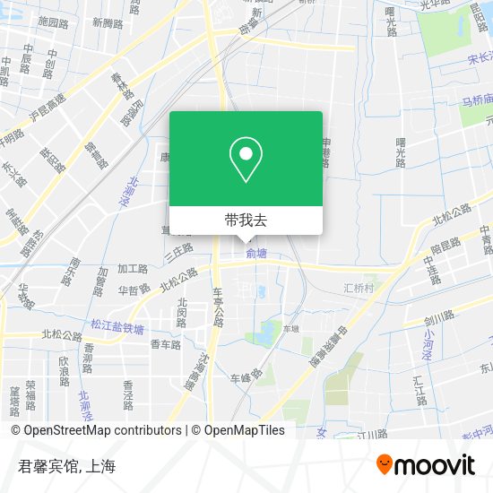 君馨宾馆地图