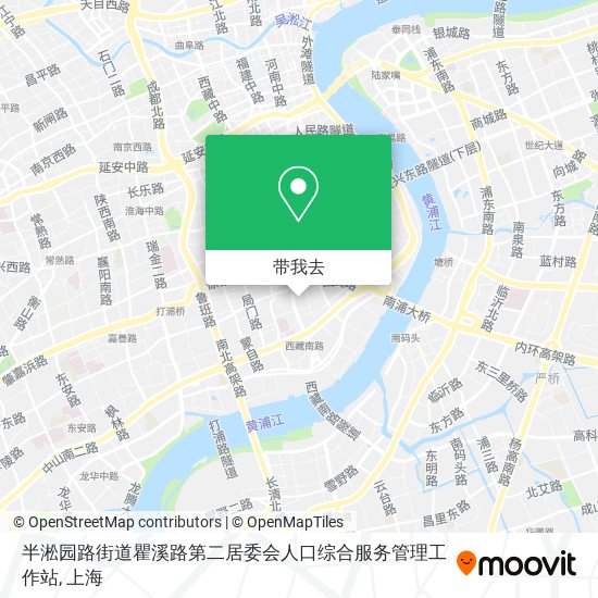 半淞园路街道瞿溪路第二居委会人口综合服务管理工作站地图