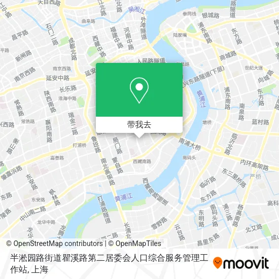 半淞园路街道瞿溪路第二居委会人口综合服务管理工作站地图