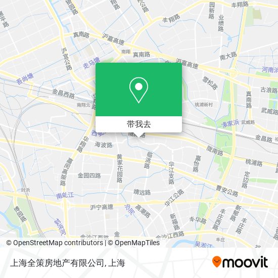 上海全策房地产有限公司地图
