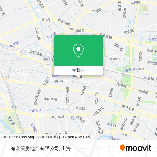 上海全策房地产有限公司地图