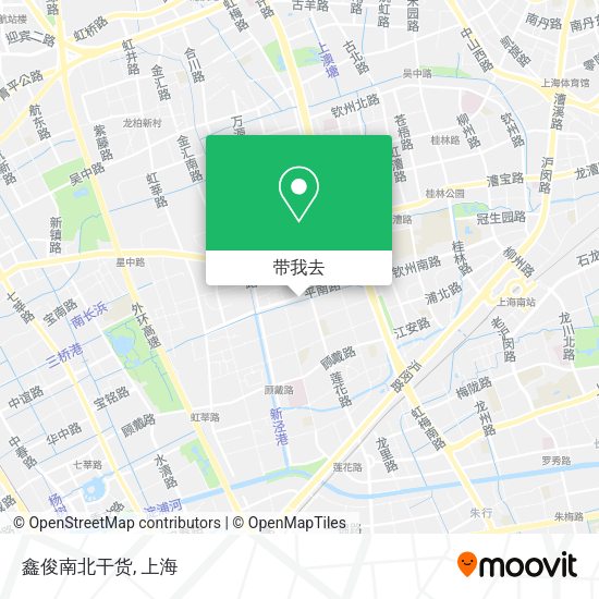 鑫俊南北干货地图