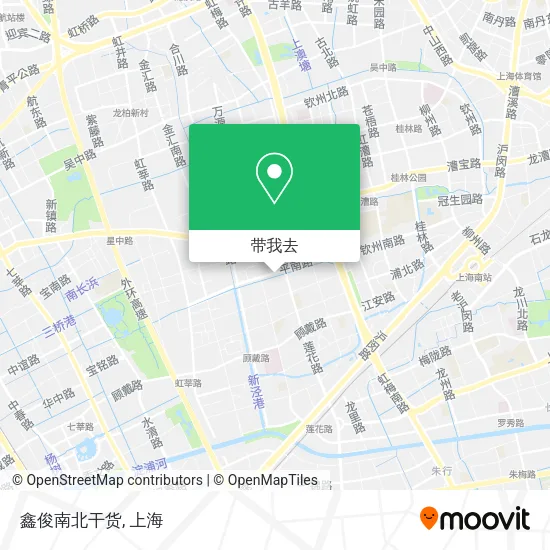 鑫俊南北干货地图