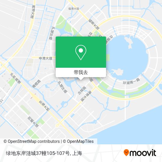 绿地东岸涟城37幢105-107号地图