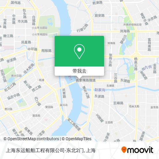 上海东运船舶工程有限公司-东北2门地图