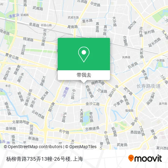 杨柳青路735弄13幢-26号楼地图