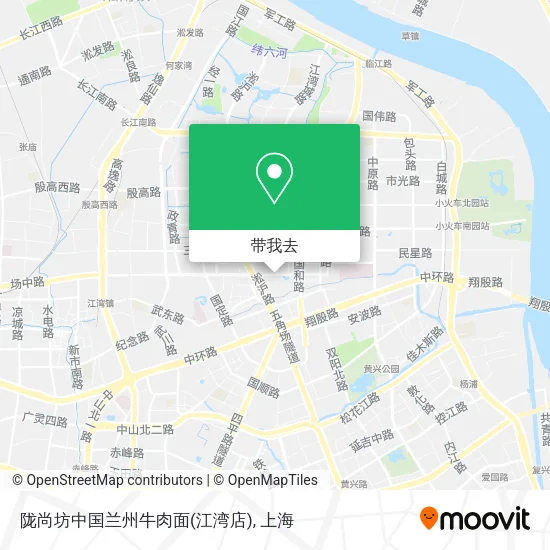 陇尚坊中国兰州牛肉面(江湾店)地图