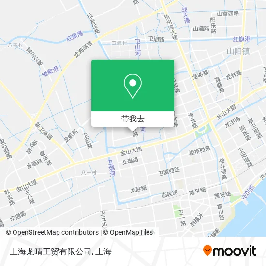 上海龙晴工贸有限公司地图