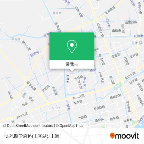 龙皓路学府路(上客站)地图