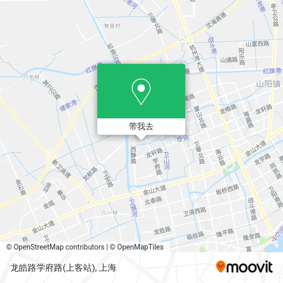 龙皓路学府路(上客站)地图