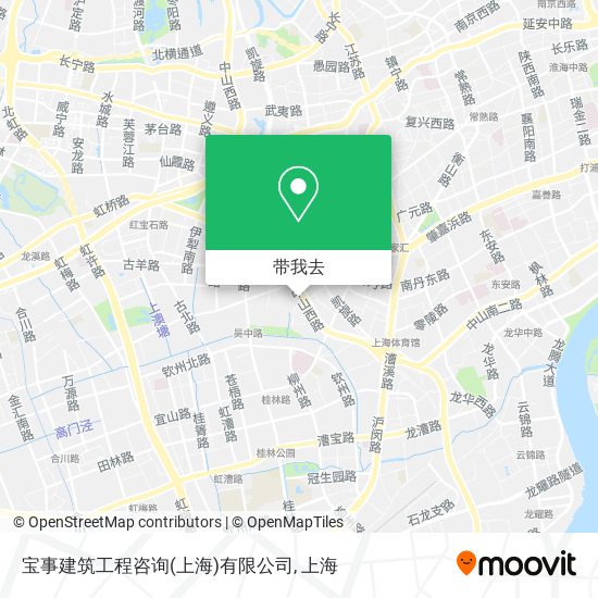 宝事建筑工程咨询(上海)有限公司地图