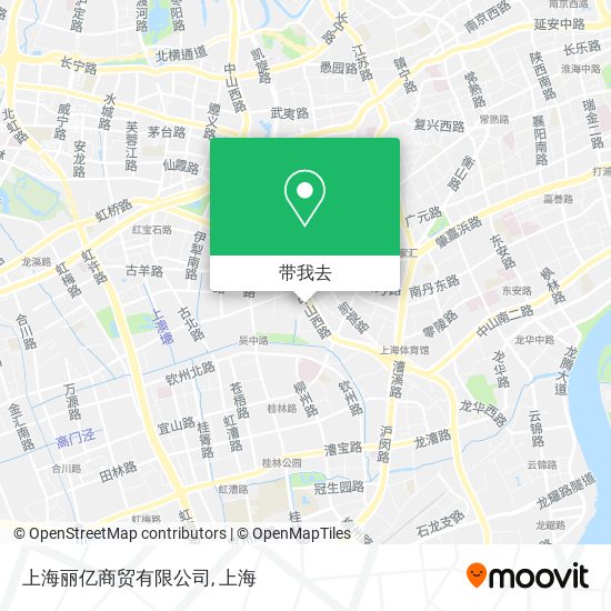 上海丽亿商贸有限公司地图