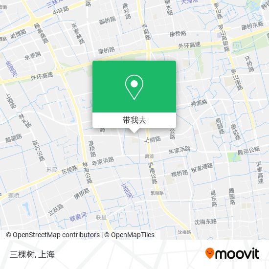 三棵树地图