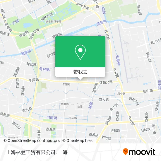 上海林笠工贸有限公司地图