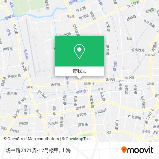场中路2471弄-12号楼甲地图