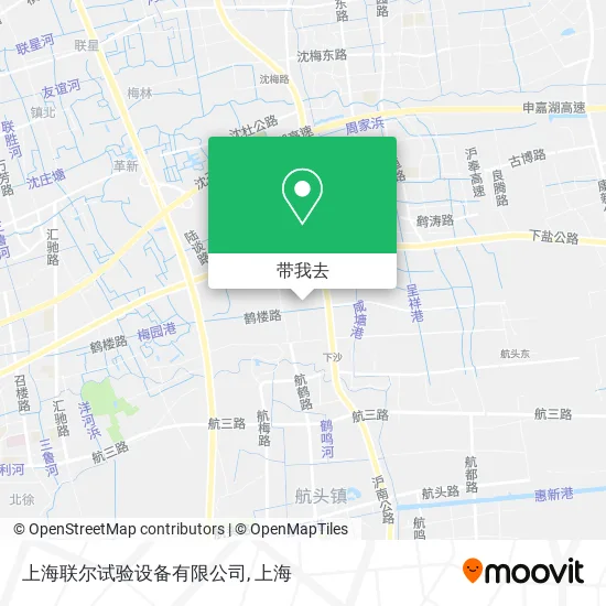 上海联尔试验设备有限公司地图