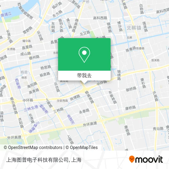 上海图普电子科技有限公司地图