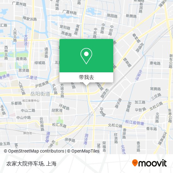 农家大院停车场地图
