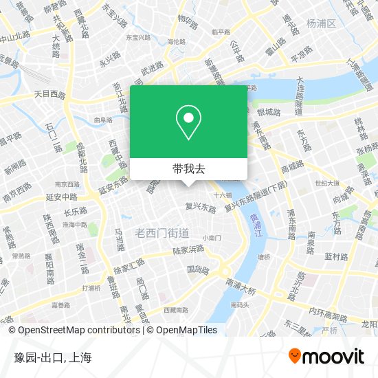 豫园-出口地图