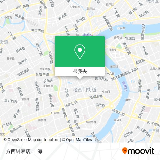 方西钟表店地图