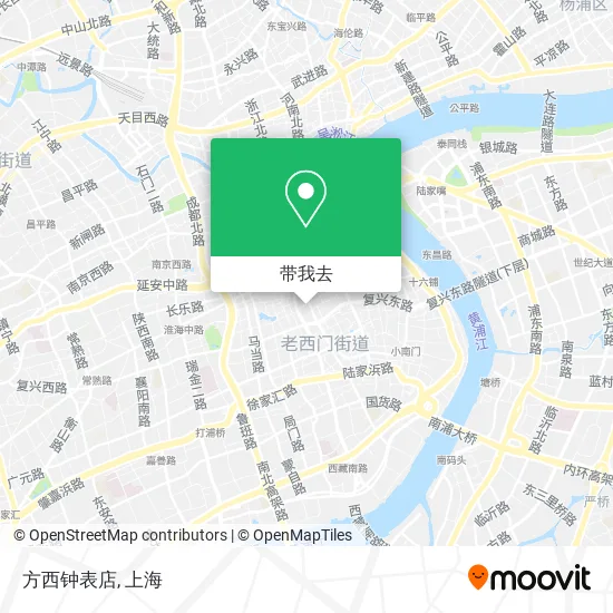 方西钟表店地图