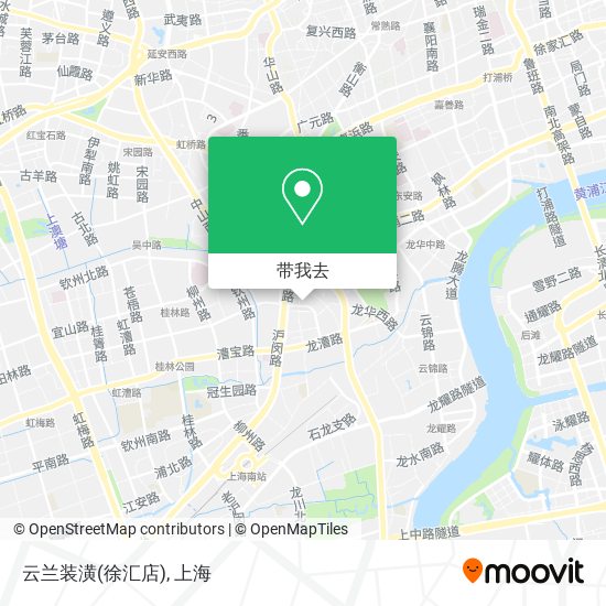 云兰装潢(徐汇店)地图