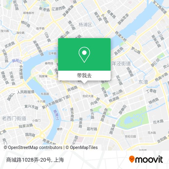 商城路1028弄-20号地图