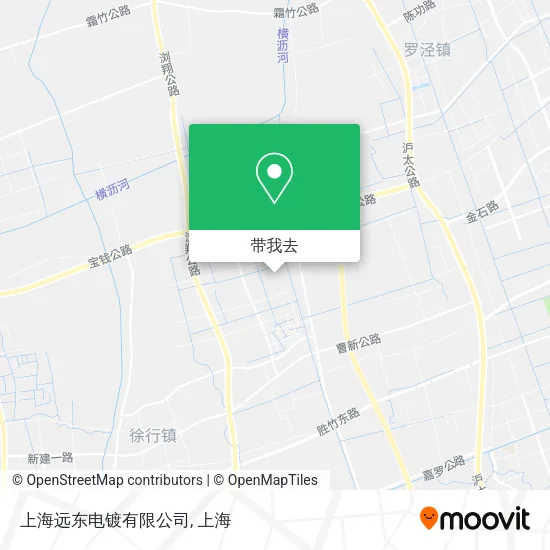 上海远东电镀有限公司地图