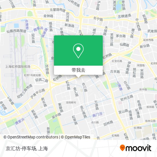 京汇坊-停车场地图