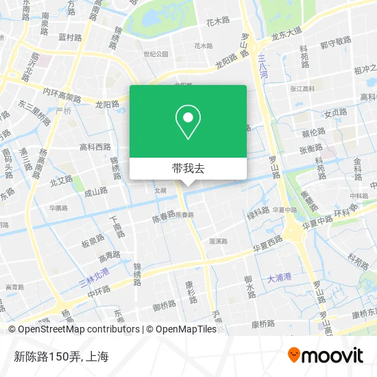 新陈路150弄地图